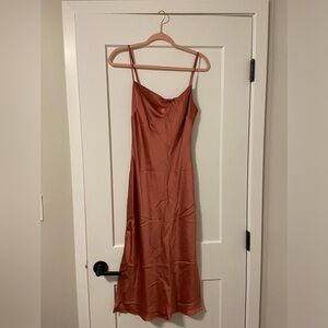 MIDI Express silk dress